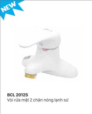 Vòi rửa mặt 2 chân nóng lạnh Bancoot BCL 2012S